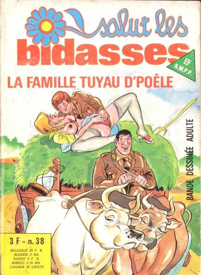 Scan de la Couverture Salut les Bidasses n 38